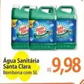 Oferta de Santa Clara - Água Sanitária por R$9,98 em Atacadão