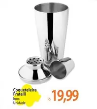 Oferta de Inox - Coqueteleira Fratelli por R$19,99 em Atacadão