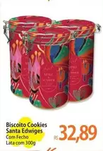 Oferta de Santa Edwiges - Biscoito Cookies por R$32,89 em Atacadão