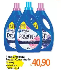 Oferta de 21 - Amaciante Para Roupas Concentrado por R$40,9 em Atacadão