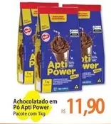 Oferta de Apti - Achocolatado Em Pó Power por R$11,9 em Atacadão