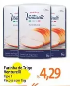 Oferta de Venturelli - Farinha De Trigo por R$4,29 em Atacadão