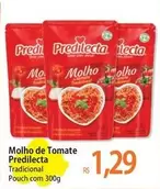 Oferta de Predilecta - Molho De Tomate por R$1,29 em Atacadão