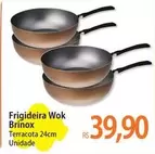 Oferta de Brinox - Frigideira Wok por R$39,9 em Atacadão