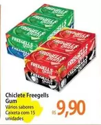 Oferta de Freegells - Chiclete por R$9,9 em Atacadão