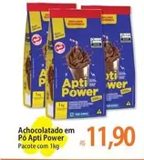 Oferta de Apti - Achocolatado Em Pó Power por R$11,9 em Atacadão