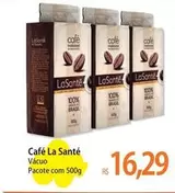 Oferta de La Santé - Café por R$16,29 em Atacadão