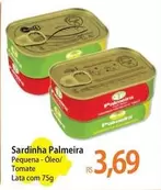 Oferta de Palmeira - Sardinha por R$3,69 em Atacadão