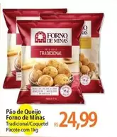 Oferta de Forno de Minas - Pão De Queijo por R$24,99 em Atacadão