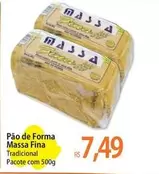 Oferta de Massa - Pão De Forma por R$7,49 em Atacadão