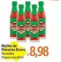 Oferta de Bravo - Molho De Pimenta por R$8,98 em Atacadão