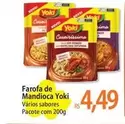 Oferta de Yoki - Farofa De Mandioca por R$4,49 em Atacadão