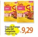 Oferta de Sadia - Coxa De Frango  Iqf Congelada por R$9,29 em Atacadão