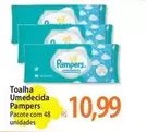 Oferta de Pampers - Toalha Umedecida por R$10,99 em Atacadão