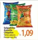 Oferta de Chiquititas - Salgadinho Amavita por R$1,09 em Atacadão