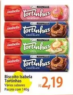 Oferta de Tortinhas - Biscoito Isabela por R$2,19 em Atacadão