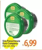 Oferta de Euro - Uva Passa Escura por R$6,99 em Atacadão