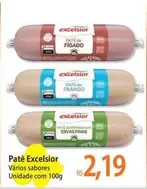 Oferta de ExCelsior - Paté por R$2,19 em Atacadão