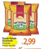 Oferta de Pacote - Queijo Ralado por R$2,99 em Atacadão