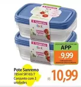 Oferta de Sanremo - Pote por R$10,99 em Atacadão