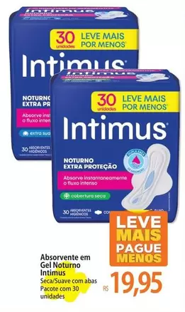 Oferta de Leve - Absorvente Em Gel por R$19,95 em Atacadão