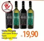 Oferta de Pérgola - Vinho Tinto Suave/ Branco Suave por R$19,9 em Atacadão