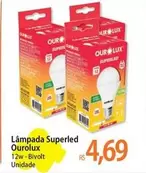 Oferta de Lux - Lâmpada por R$4,69 em Atacadão