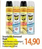 Oferta de Raid - Inseticida Aerossol por R$14,9 em Atacadão