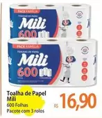 Oferta de Mili - Toalha De Papel por R$16,9 em Atacadão