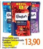 Oferta de Comfort - Amaciante Para Roupas Concentrado por R$13,9 em Atacadão