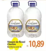 Oferta de Chemim - Vinagre De Álcool por R$10,89 em Atacadão