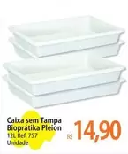 Oferta de Pleion - Caixa Sem Tampa Biopratka por R$14,9 em Atacadão