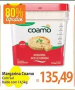 Oferta de Coamo - Margarina por R$135,49 em Atacadão