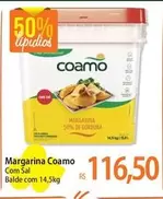 Oferta de Coamo - Margarina por R$116,5 em Atacadão