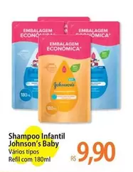 Oferta de Johnson's - Shampoo Infantil Baby por R$9,9 em Atacadão