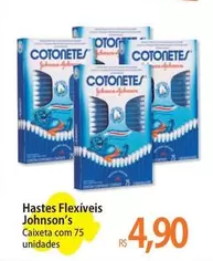 Oferta de Johnson's - Hastes Flexiveis por R$4,9 em Atacadão