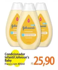 Oferta de Johnson's - Condicionador Infantil Baby por R$25,9 em Atacadão