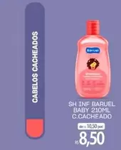 Oferta de BARUEL - Sh Inf Baby C.cacheado por R$8,5 em Atacadão