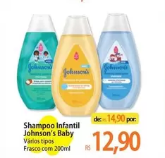 Oferta de Johnson's - Shampoo Infantil Baby por R$12,9 em Atacadão