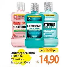 Oferta de Listerine - Antisséptico Bucal por R$14,9 em Atacadão