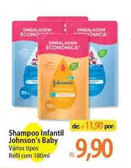 Oferta de Johnson's - Shampoo Infantil Baby por R$9,9 em Atacadão