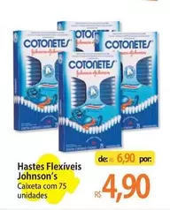 Oferta de Johnson's - Hastes Flexiveis por R$4,9 em Atacadão