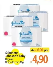 Oferta de Johnson's - Sabonete Baby por R$6,9 em Atacadão