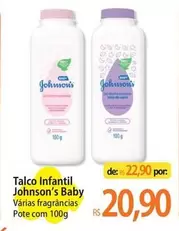 Oferta de Johnson's - Talco Infantil Baby por R$20,9 em Atacadão