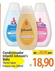 Oferta de Johnson's - Condicionador Infantil Baby por R$18,9 em Atacadão