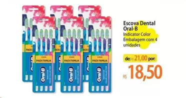 Oferta de Oral-B - Escova Dental por R$21,9 em Atacadão