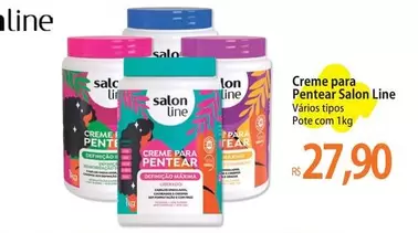 Oferta de Salon Line - Creme Para Pentear por R$27,9 em Atacadão