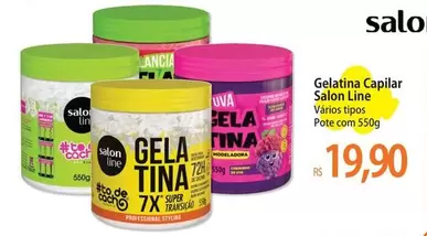 Oferta de Salon - Gelatina por R$19,9 em Atacadão