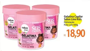 Oferta de Salon - Gelatina por R$18,9 em Atacadão