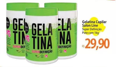 Oferta de On - Gelatina Salon Line por R$29,9 em Atacadão